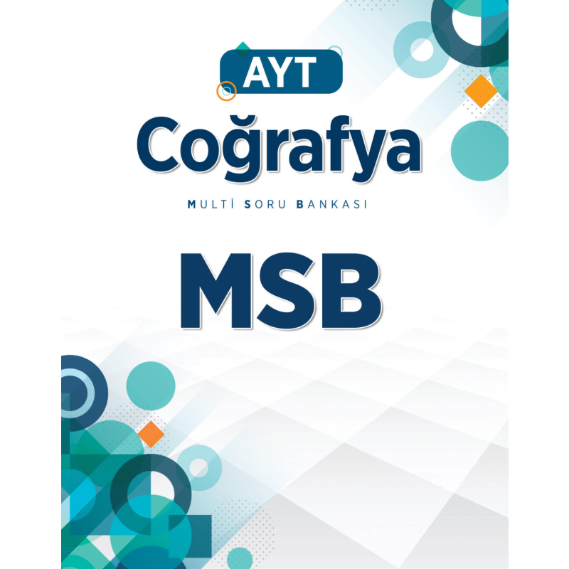 AYT Coğrafya Multi Soru Bankası MSB Eğitim Vadisi Yayınları