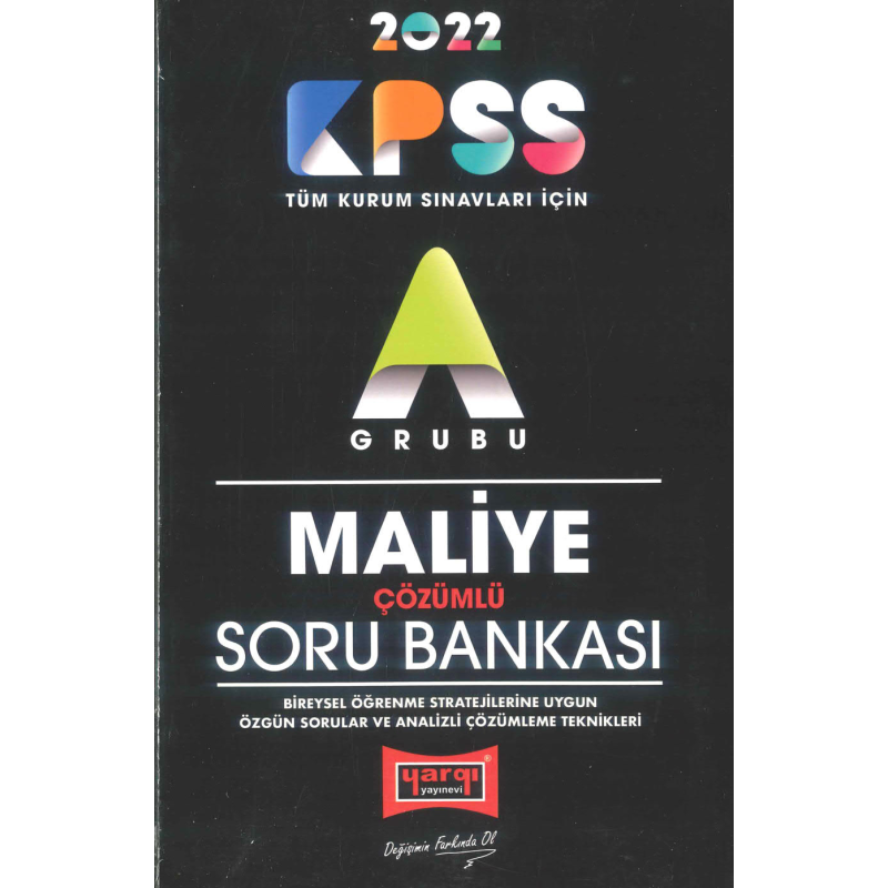 MALİYE ÇÖZÜMLÜ SORU BANKASI