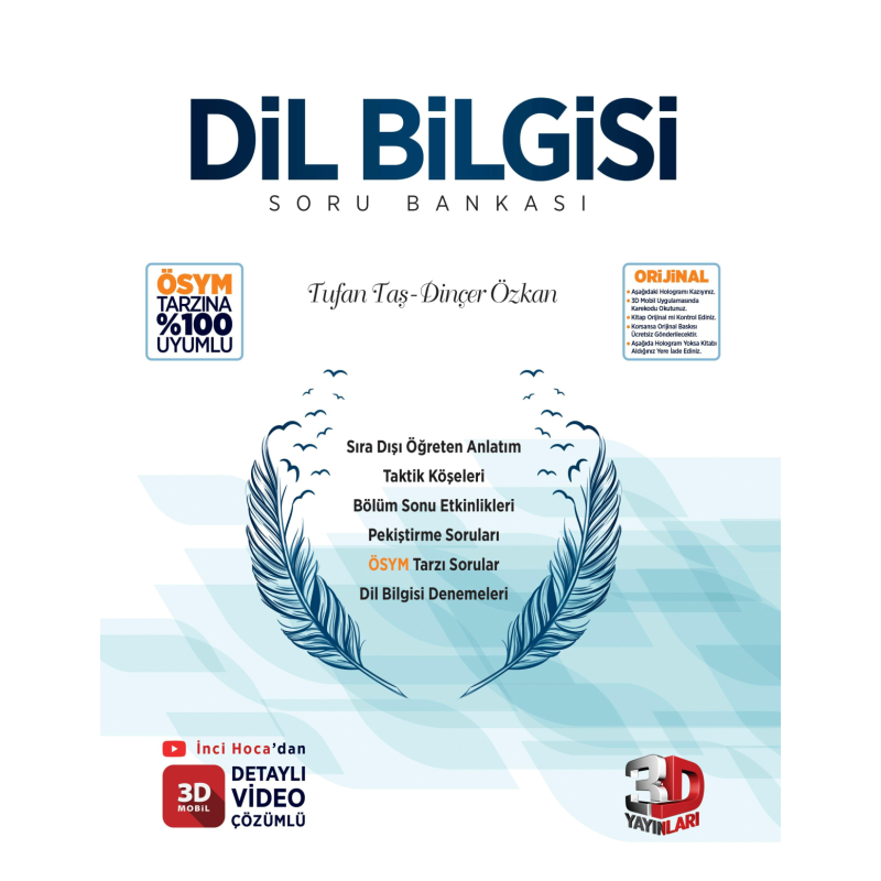 3D DİL BİLGİSİ SORU BANKASI