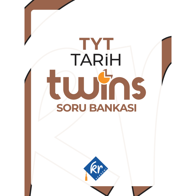 2026 TYT Twins Tarih Soru Bankası KR Akademi Yayınları