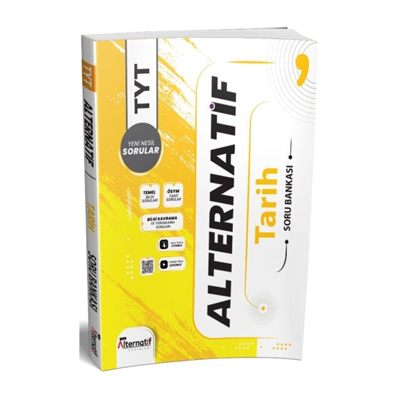 Alternatif Yayınları TYT Tarih Alternatif Soru Bankası