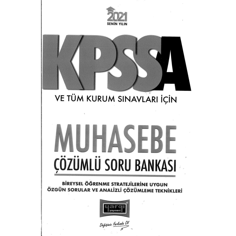 MUHASEBE ÇÖZÜMLÜ SORU BANKASI