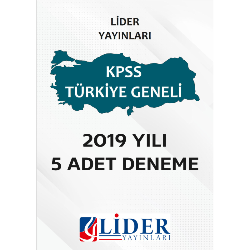 LİDER 5 ADET DENEME