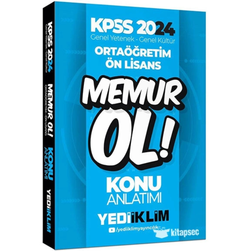MEMUR OL KONU ANLATIMI (5 DERS TEK KİTAP)