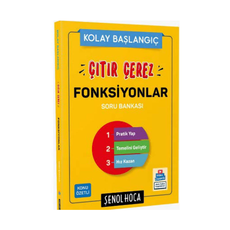 Çıtır Çerez Fonksiyonlar Şenol Hoca Yayınları