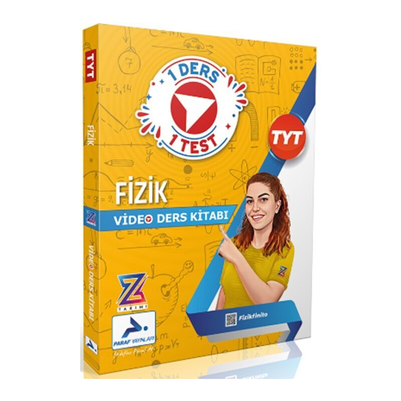 Fizikfinito Paraf Z Takımı TYT Fizik Video Ders Anlatım Kitabı Prf Paraf Yayınları