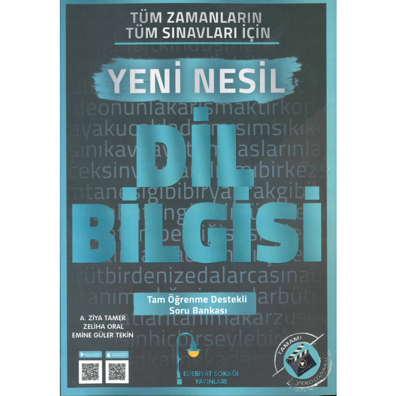 YENİ NESİL DİL BİLGİSİ TAM ÖĞRENME DESTEKLİ SORU BANKASI