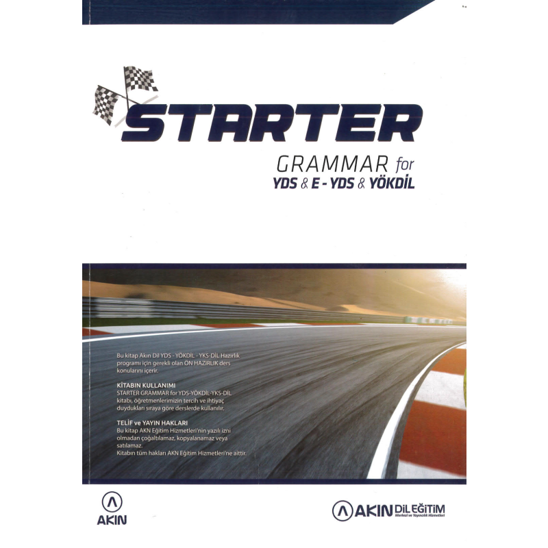 STARTER GRAMMAR FOR YDS & E-YDS & YÖKDİL
