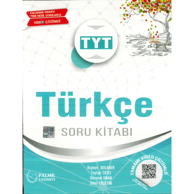 TYT Türkçe Soru Kitabı Palme Yayınevi