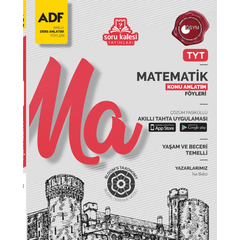 Soru Kalesi Yayınları TYT Matematik ADF Konu Anlatım Föyleri