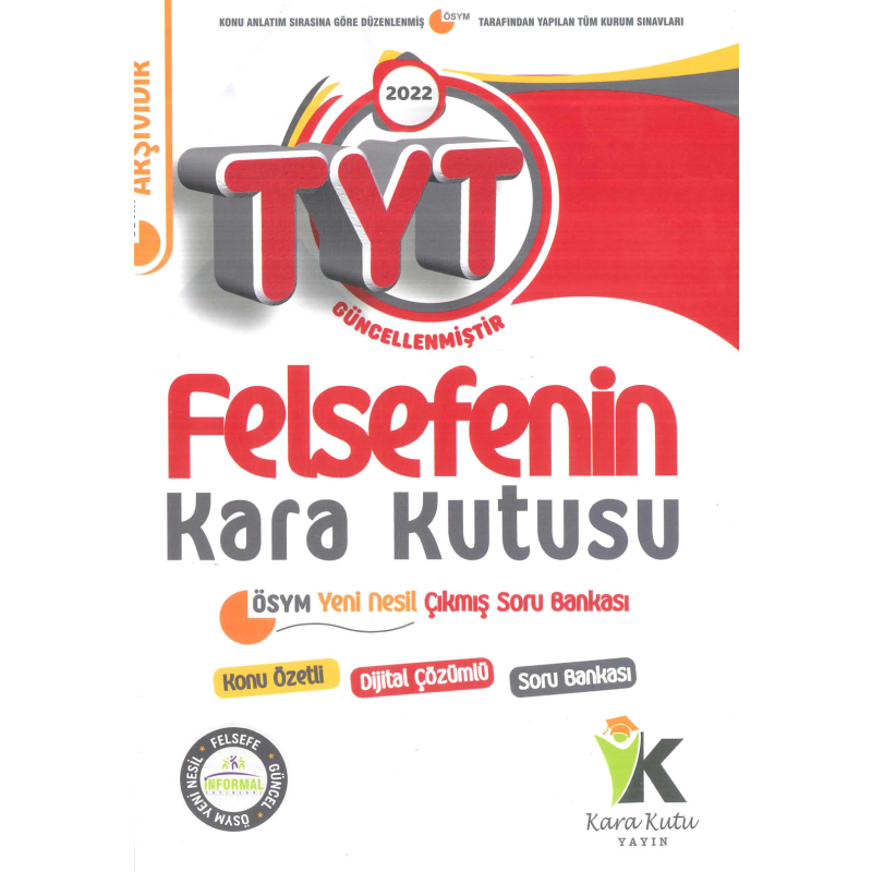 TYT FELSEFENİN KARA KUTUSU SORU BANKASI