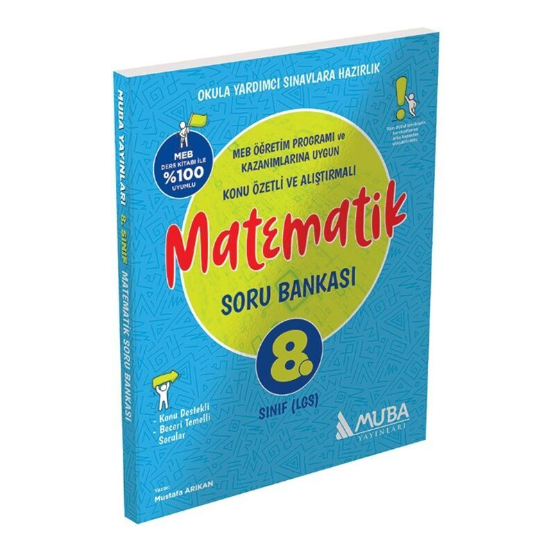 8. Sınıf Matematik Soru Bankası Muba Yayınları