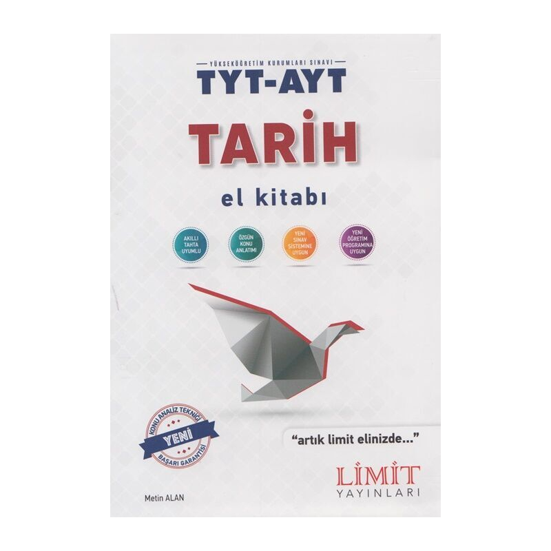 TYT AYT Tarih El Kitabı Limit Yayınları