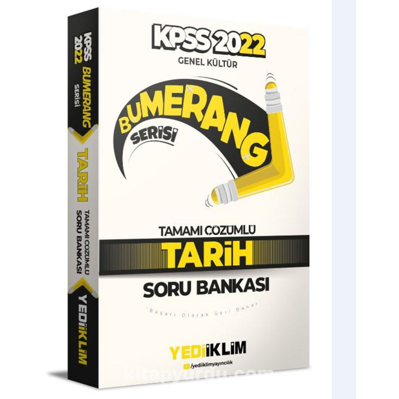 2022 KPSS Genel Kültür Bumerang Tarih Tamamı Çözümlü Soru Bankası