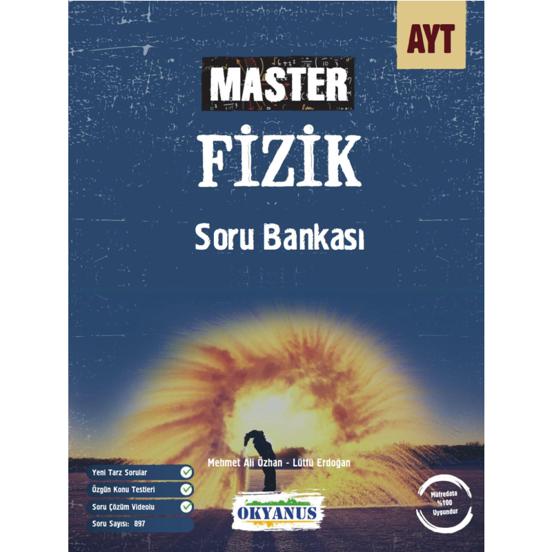 AYT Master Fizik Soru Bankası Okyanus Yayınları
