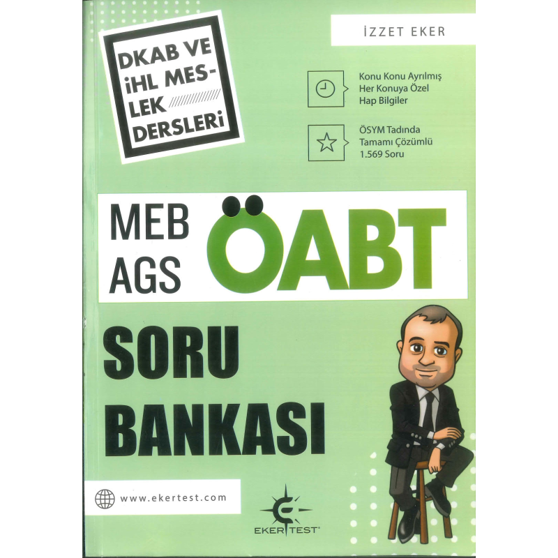2025 ÖABT MEB-AGS Din Kültürü ve Ahlak Bilgisi Öğretmenliği Soru Bankası Çözümlü Eker Test Yayınları