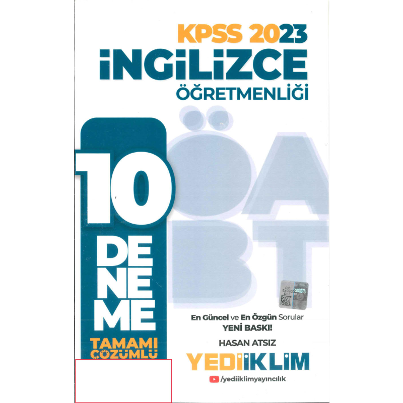 10 DENEME TAMAMI ÇÖZÜMLÜ