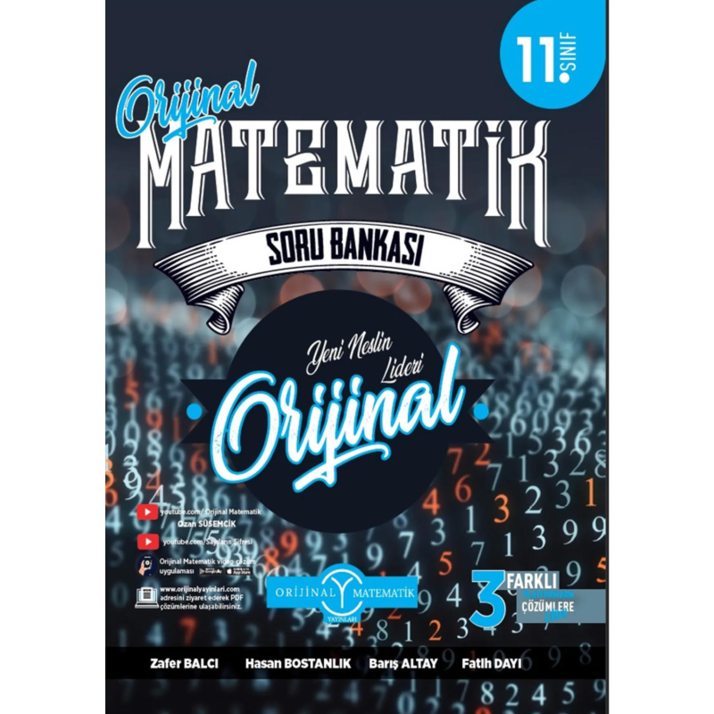 11. Sınıf Matematik Orijinal Soru Bankası Orijinal Yayınları