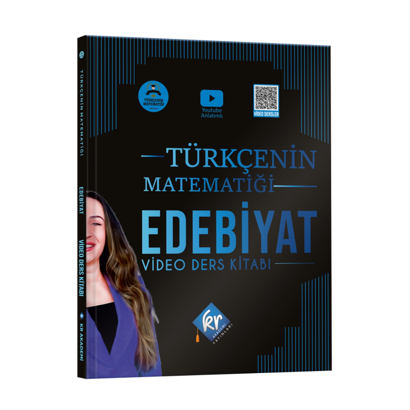 Gamze Hoca Türkçenin Matematiği 55 Günde AYT Edebiyat Video Ders Kitabı KR Akademi Yayınları