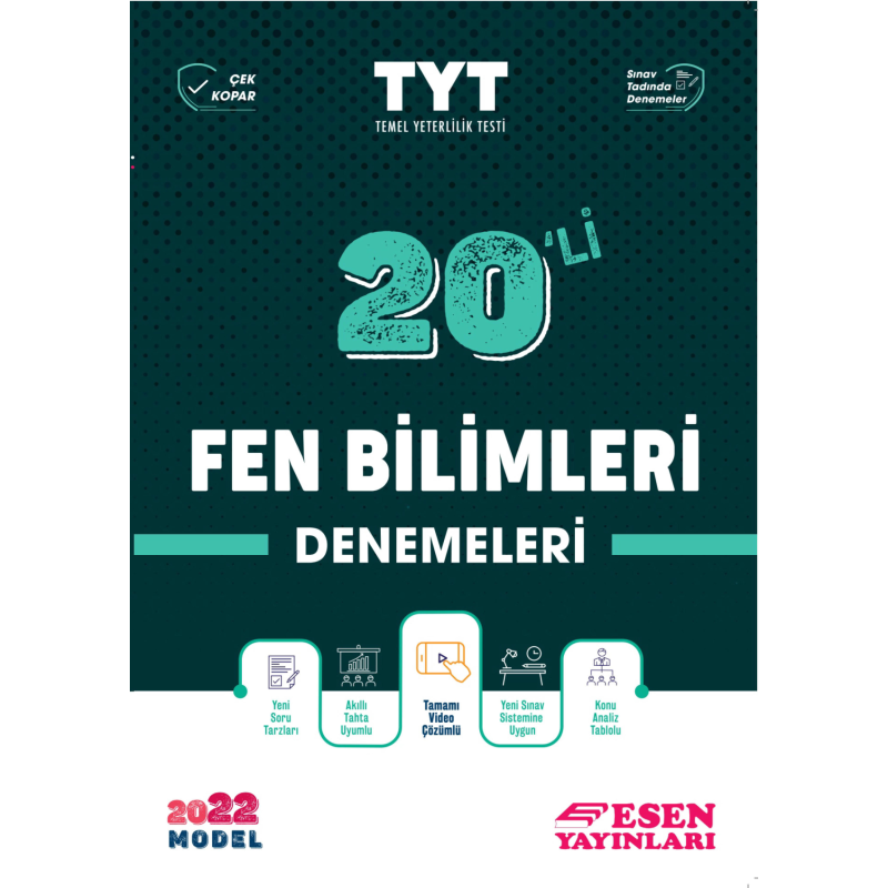 TYT 20'li Fen Bilimleri Denemeleri