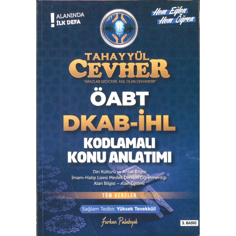 TAHAYYÜL CEVHER DKAB-İHL KODLAMALI KONU ANLATIMI TÜM DERSLER