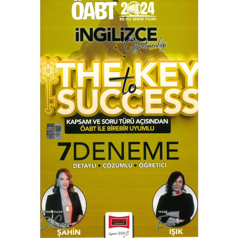 İNGİLİZCE ÖĞRETMENLİĞİ THE TO SUCCESS 7 DENEME ÇÖZÜMLÜ