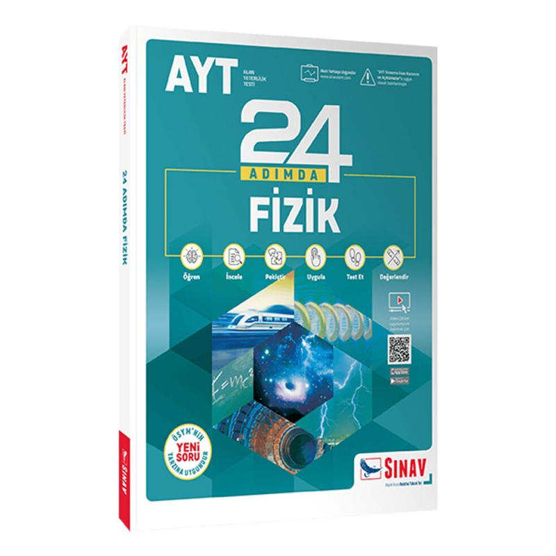 AYT Fizik 24 Adımda Konu Anlatımlı Soru Bankası Sınav Yayınları