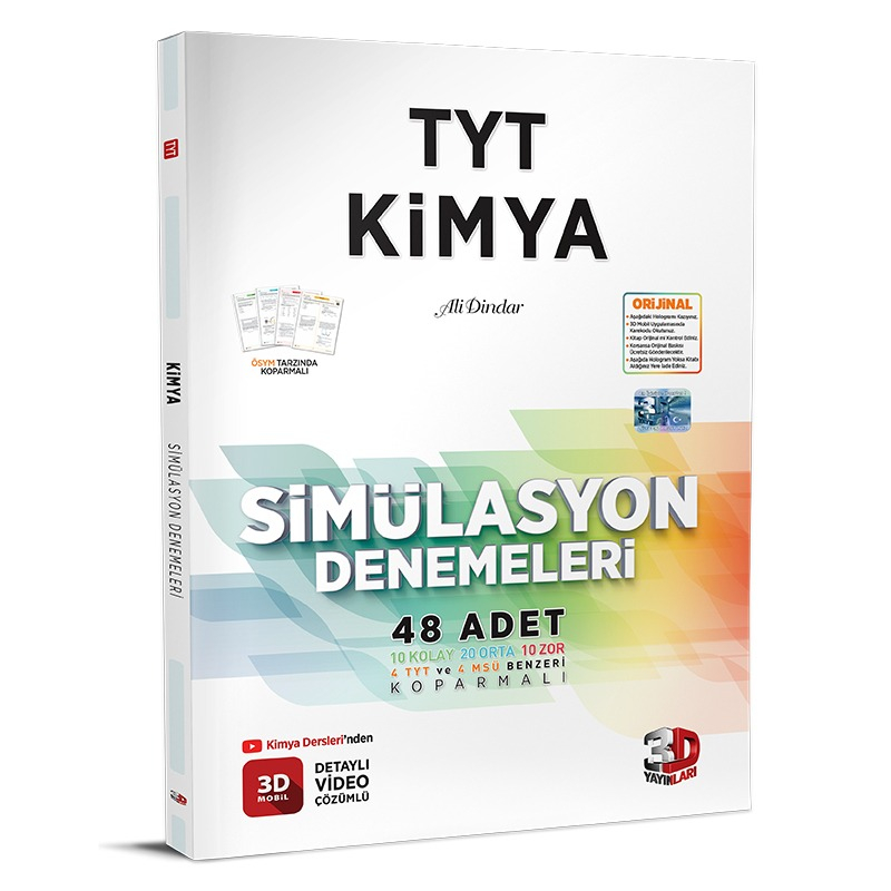 Tyt Kimya Simülasyon Denemeleri Detaylı Video Çözümlü
