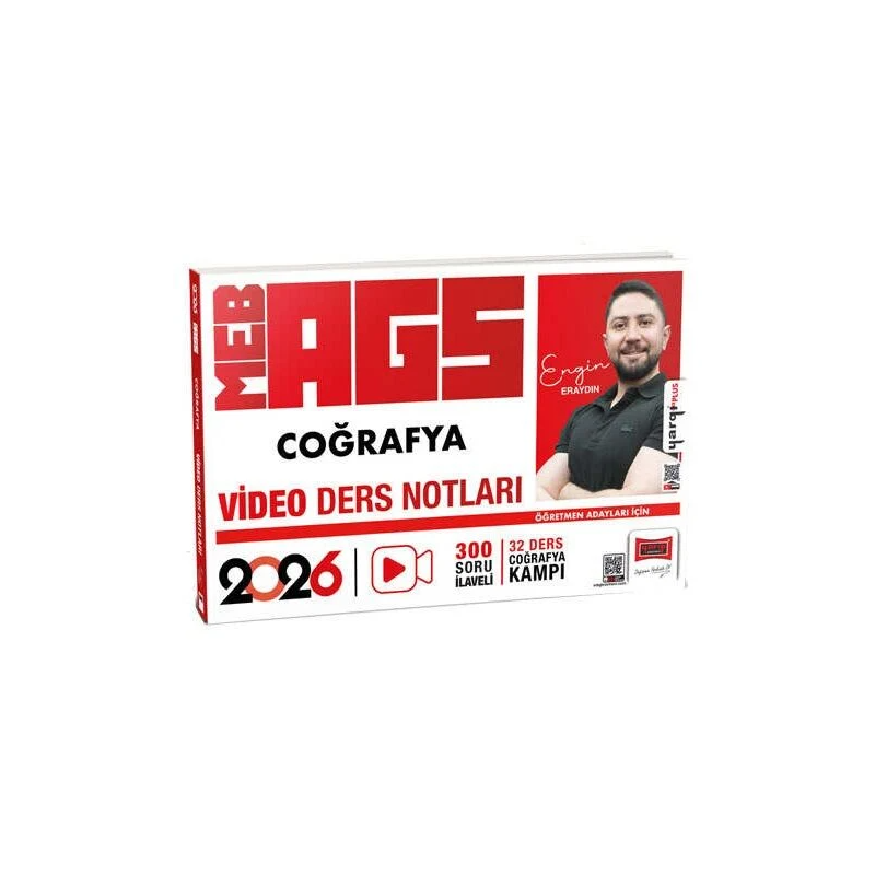 2026 MEB-AGS Coğrafya Video Ders Notları Yargı Yayınları