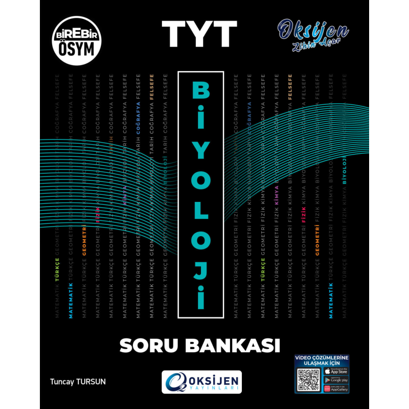 TYT Biyoloji Soru Bankası Oksijen Yayınları