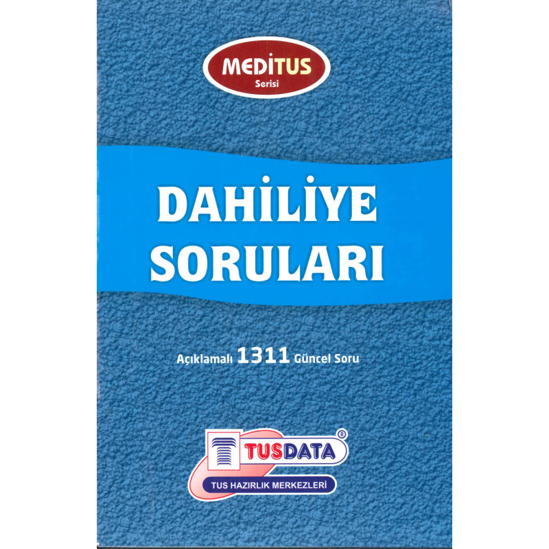 Dahiliye Soruları Açıklamalı 1311 Güncel Soru Meditus Serisi TUSDATA