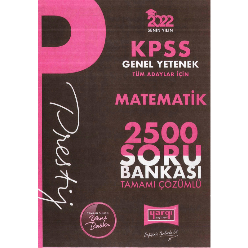 PRESTİJ MATEMATİK TAMAMI ÇÖZÜMLÜ SORU BANKASI