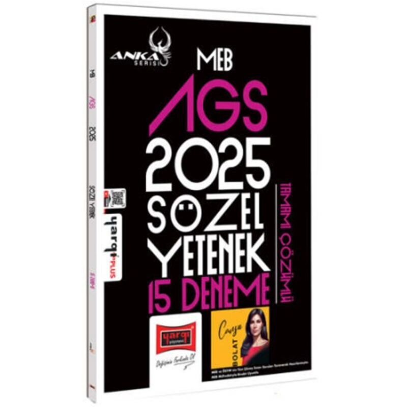 2025 MEB AGS Anka Serisi Sözel Yetenek Tamamı Çözümlü 15 Deneme Yargı Yayınları