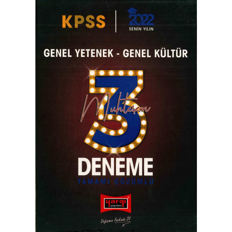 MUHTEŞEM 3 TÜM DERSLER ÇÖZÜMLÜ DENEME