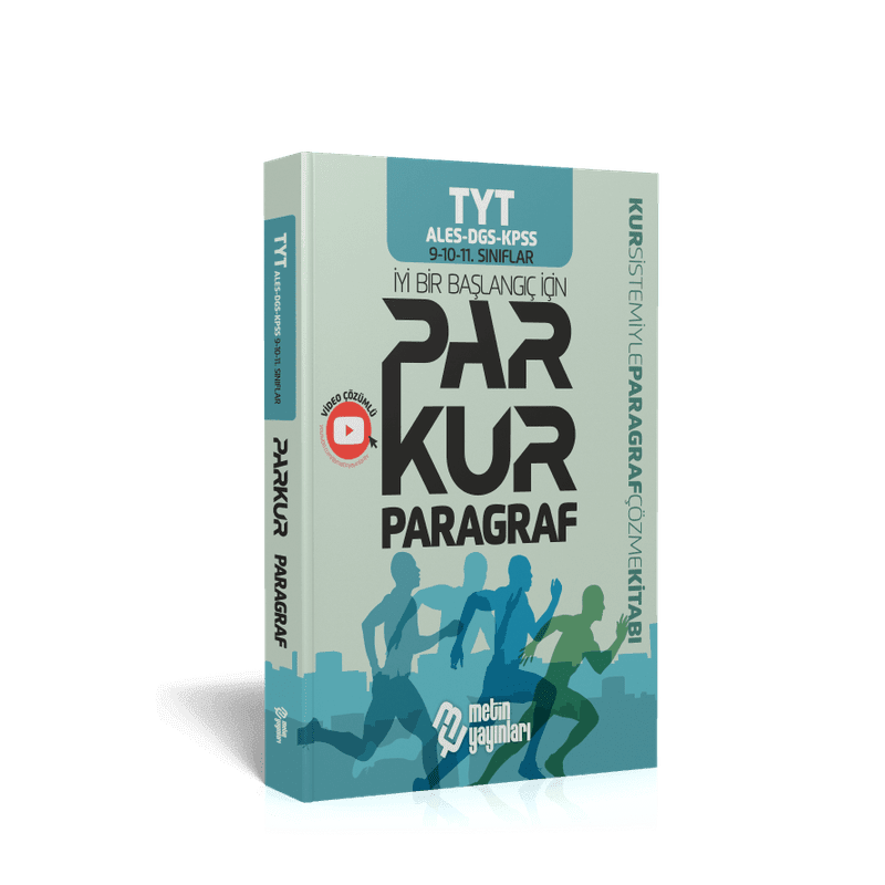 Parkur Paragraf Soru Kitabı Video Çözümlü Metin Yayınları