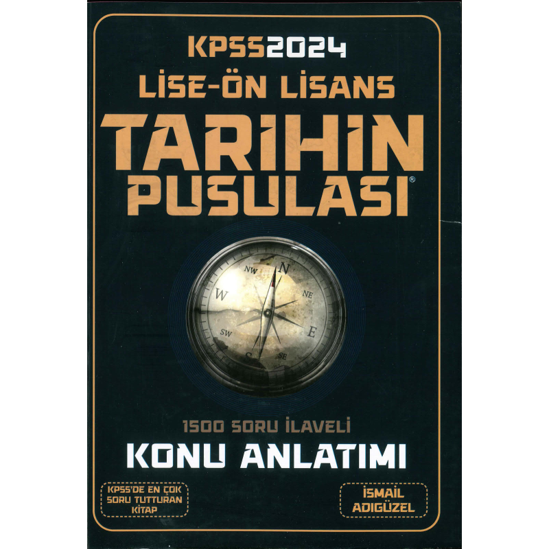 TARİHİN PUSULASI 1500 SORU İLAVELİ KONU ANLATIMI