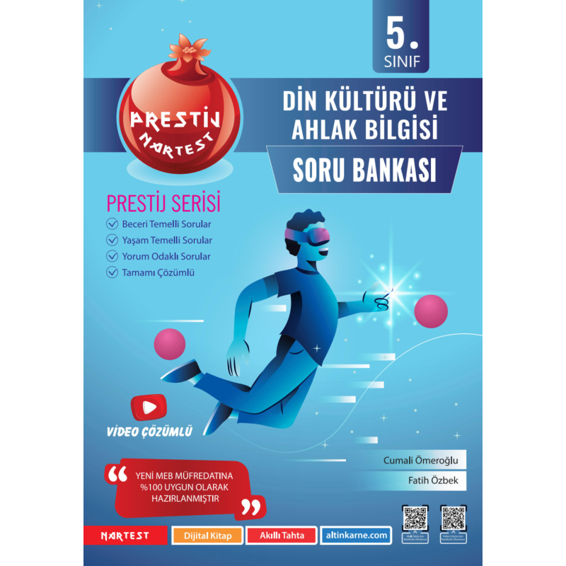 5. Sınıf Prestij Din Kültürü ve Ahlak Bilgisi Soru Bankası Nartest Yayınevi