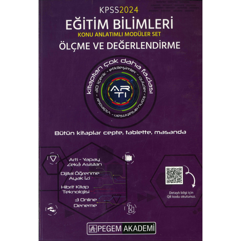 ÖLÇME VE DEĞERLENDİRME KONU ANLATIMLI MODÜLER SET