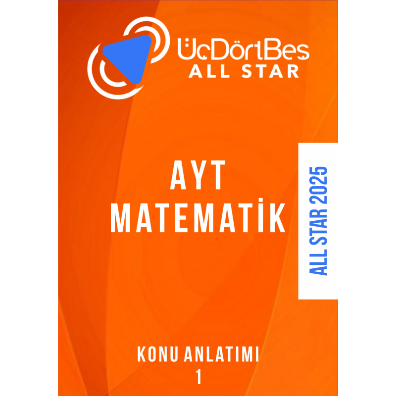 ALL STAR AYT MATEMATİK Konu Anlatım (1)