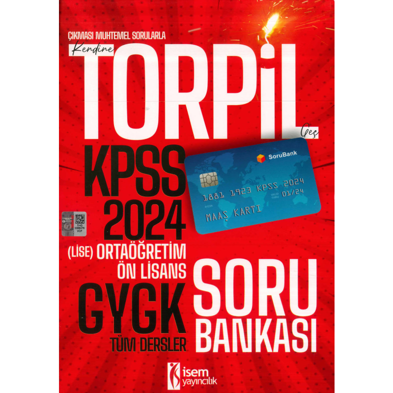 TORPİL SORU BANKASI TÜM DERSLER TEK KİTAP