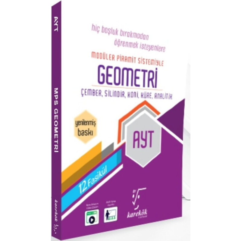 AYT Geometri 12 Fasikül Karekök Yayınları