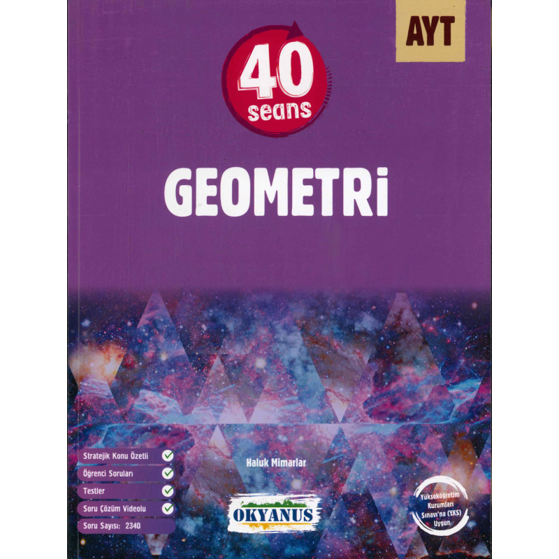 AYT 40 SEANS GEOMETRİ SORU BANKASI