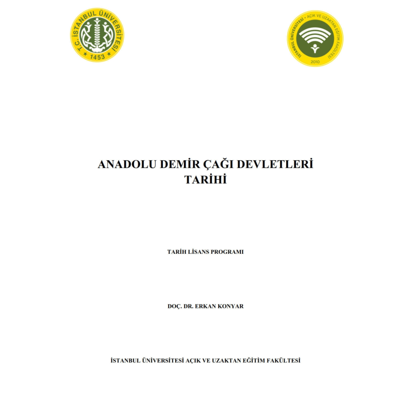 Anadolu Demir Çağı Devletleri Tarihi