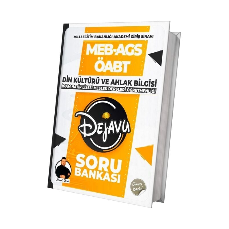 2025 ÖABT Din Kültürü ve Ahlak Bilgisi Dejavu Soru Bankası TKM Akademi