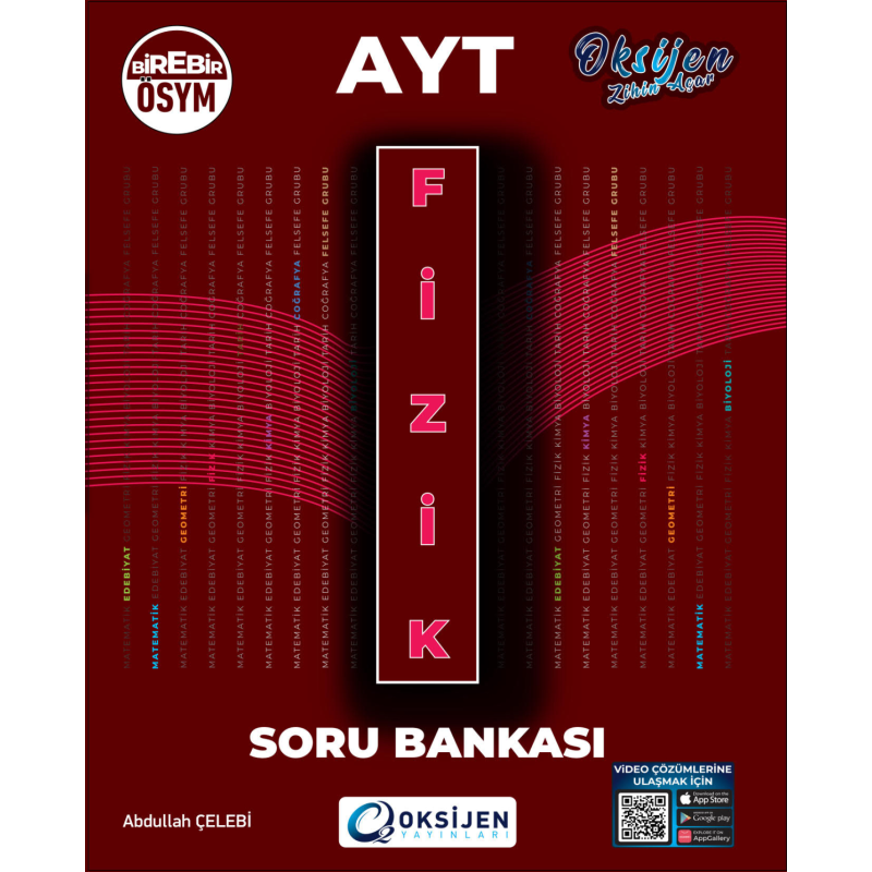 AYT Fizik Soru Bankası Oksijen Yayınları