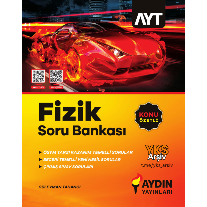 AYT Fizik Konu Özetli Soru Bankası Aydın Yayınları