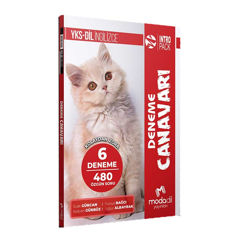 YKS Dil Intropack Deneme Canavarı 6 Deneme Modadil Yayınları