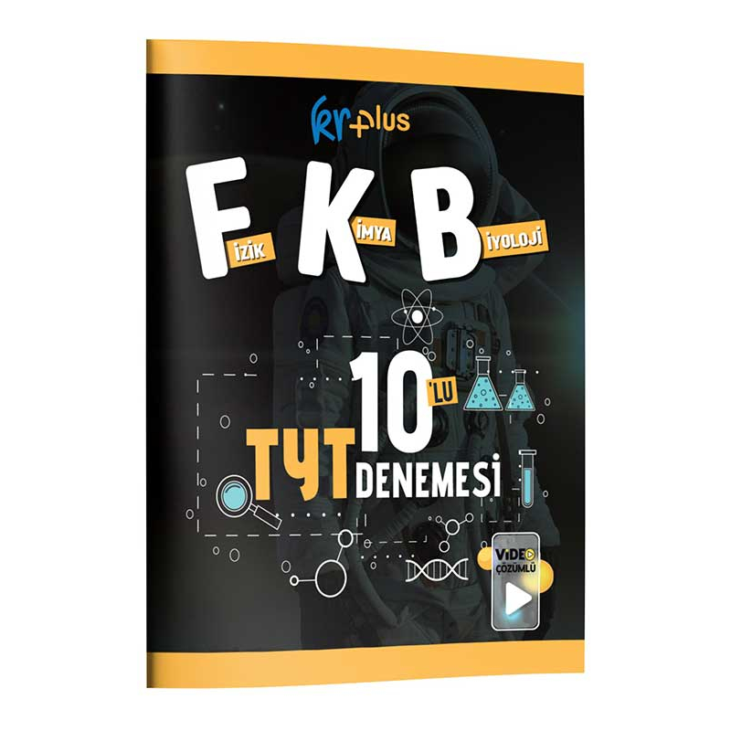 KR Plus Fizik-Kimya-Biyoloji FKB 10`lu TYT Denemesi