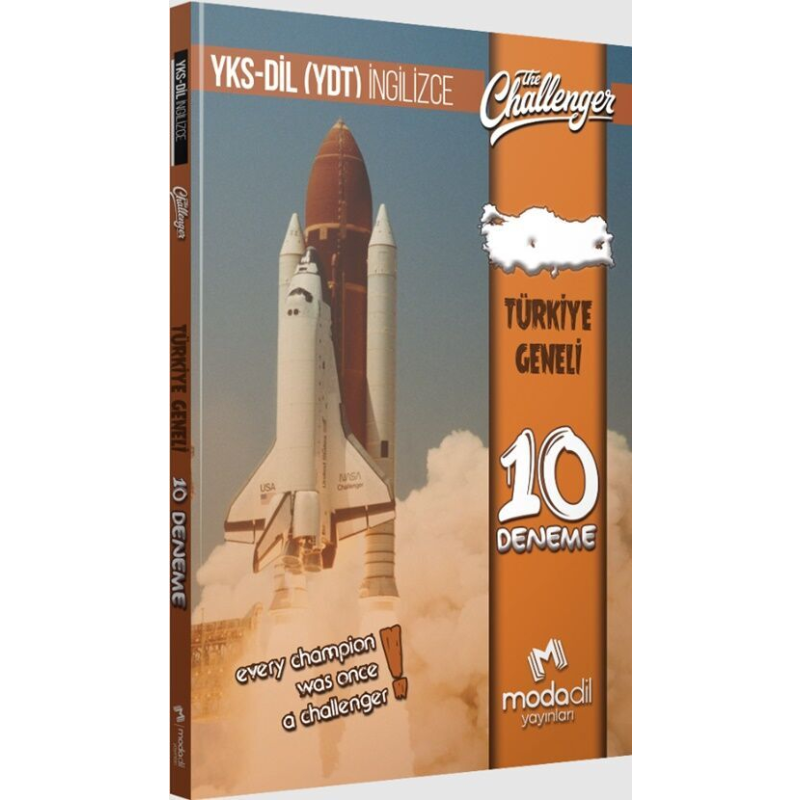 YKS DİL The Challenger Türkiye Geneli 10 Deneme Modadil Yayınları