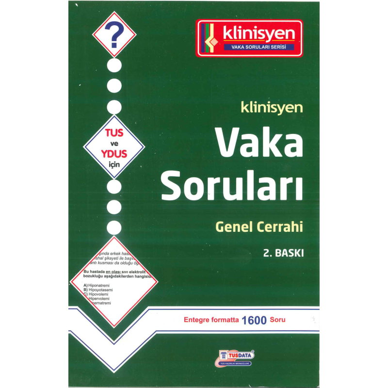 Klinisyen Vaka Soruları Genel Cerrahi TUSDATA